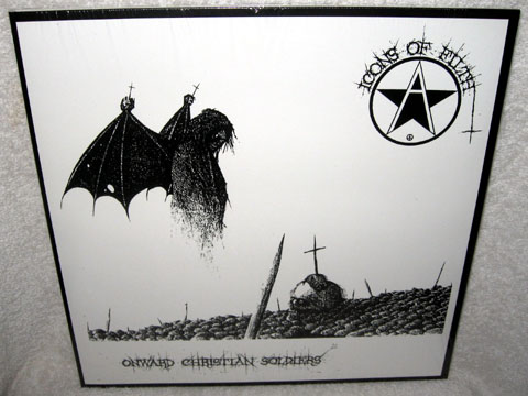 ICONS OF FILTH "Onward Christian Soldiers" LP (PNV) Gatefold - Click Image to Close